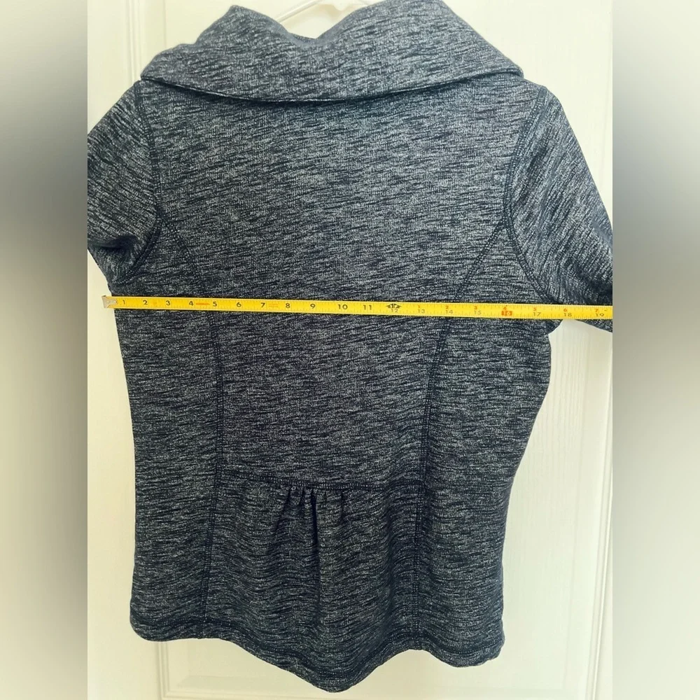 Eddie Bauer Charcoal Blue Knit Cardigan - Picture 4 of 8
